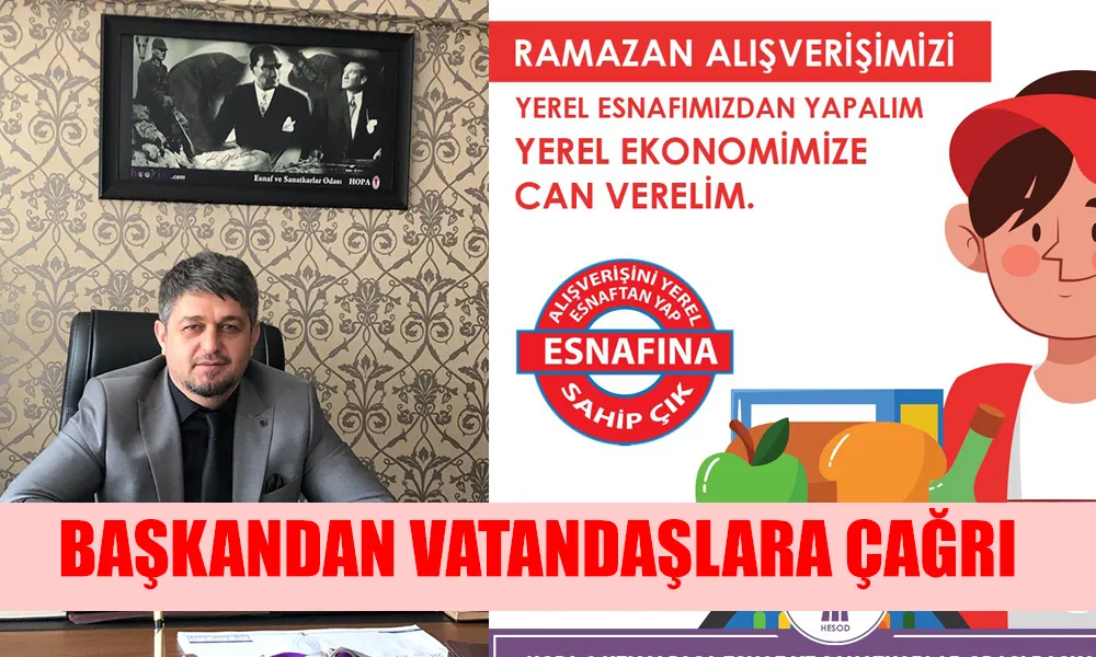 YEREL ESNAFTAN ALIŞ VERİŞ ÇAĞRISI