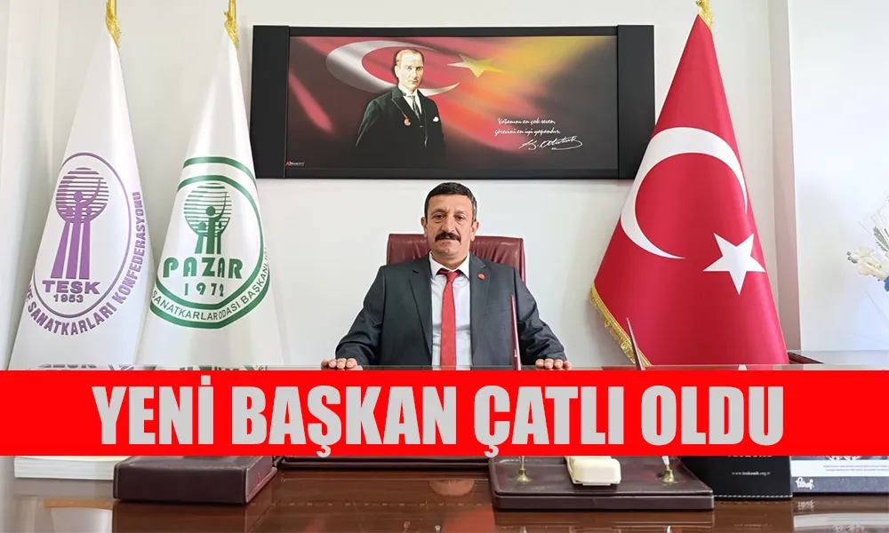 Yeni Başkan Cihan Çatlı oldu