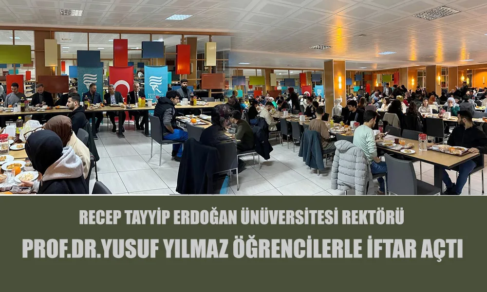 RTEÜ REKTÖRÜ PROF.DR. YILMAZ