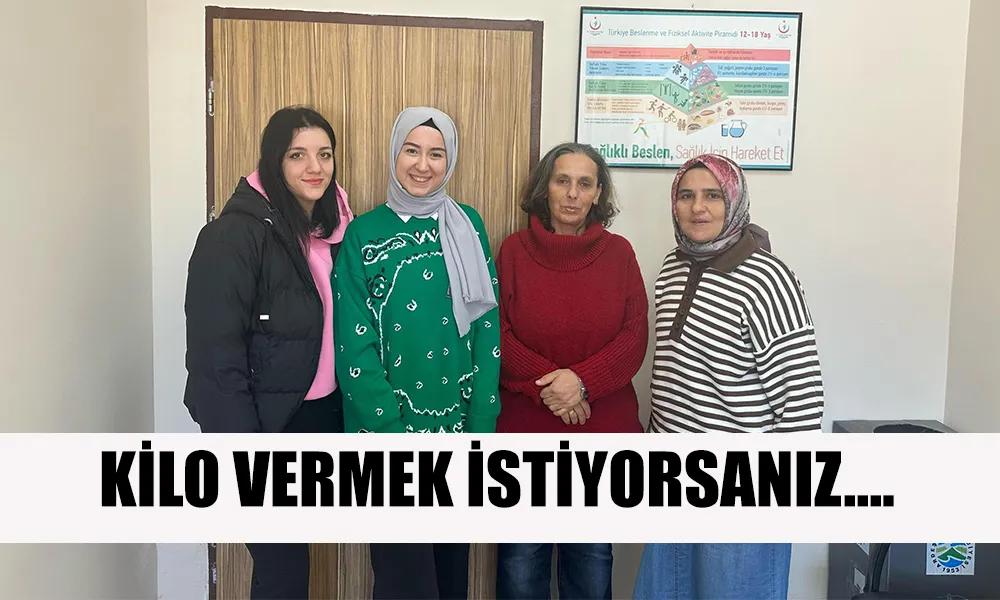 Kilo vermek isteyenlere ücretsiz beslenme danışmanlığı hizmeti!
