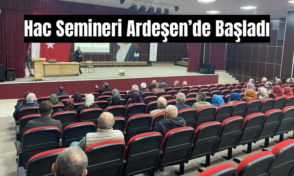 Rize İl Müftülüğü’nden Hac Eğitim Semineri