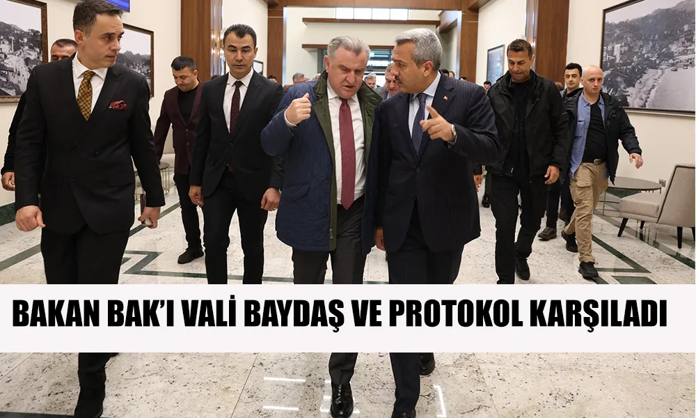 Gençlik ve Spor Bakanı Osman Aşkın Bak, Rize