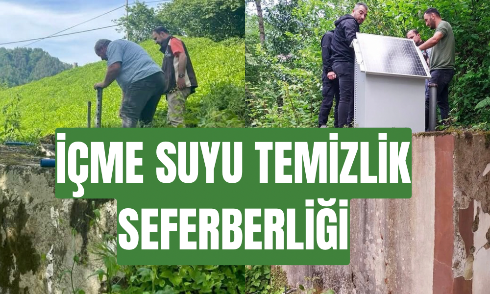 İçme Suyu Depolarında Temizlik Seferberliği Başladı