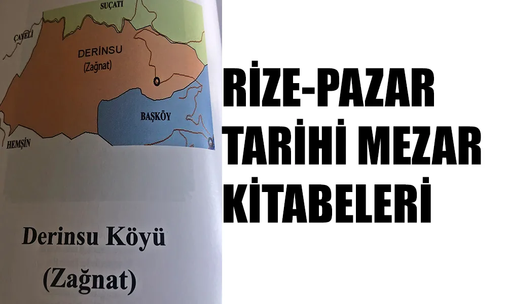 Rize-Pazar Derinsu Köyü’nde Asırlık Mezar Taşları: Sessiz Tanıklar Konuşuyor