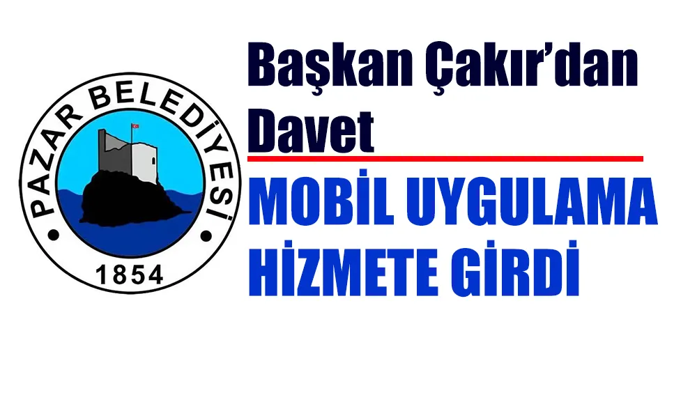 PAZAR BELEDİYESİNDEN DİJİTAL DÖNÜŞÜM HAMLESİ