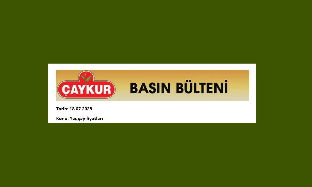 ÇAYKUR’dan Üreticilere Önemli Uyarı: “Fırsatçılara Prim Vermeyin”