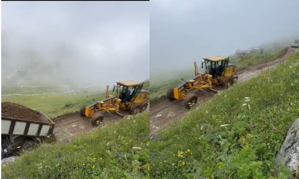 Kale Köyü – Ortasırt – Başyayla Yolu Onarıldı