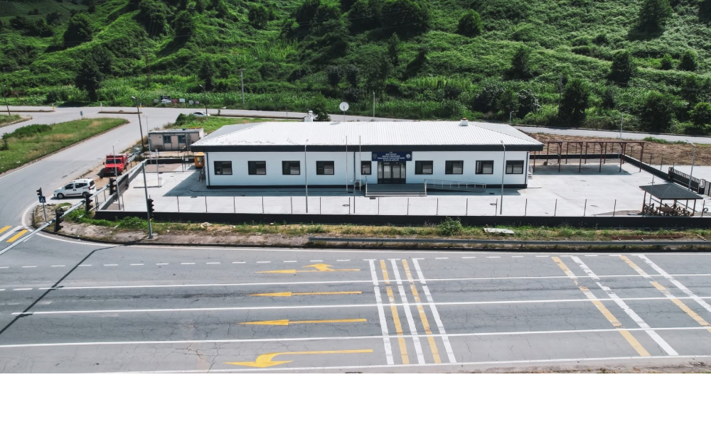 Pazar Bölge Trafik Denetleme İstasyon Amirliği Hizmet Binası Tamamlandı