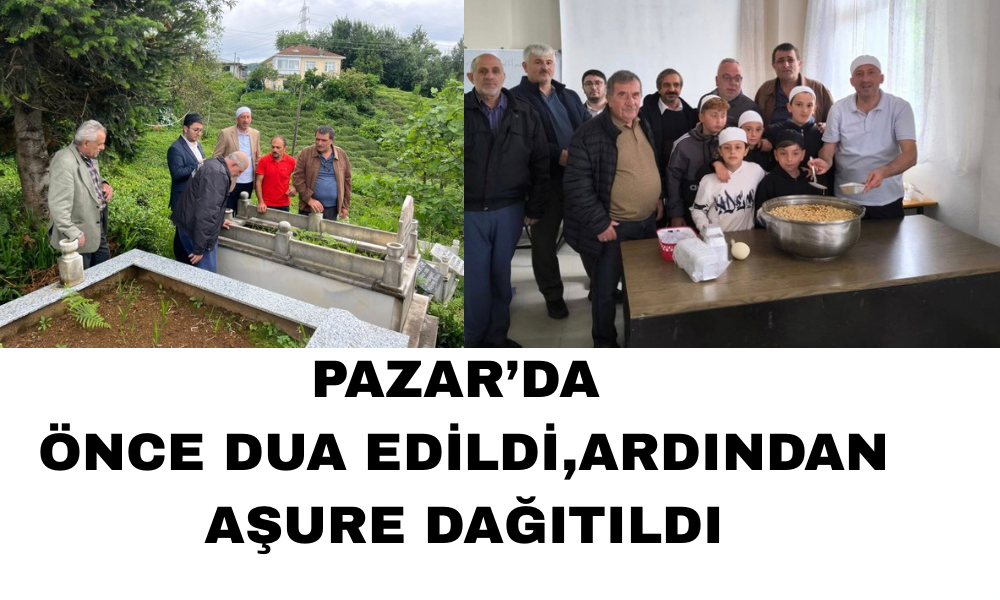 Pazar İlçe Müftülüğü’nden Kabir Ziyareti ve Hatim Duası Programı