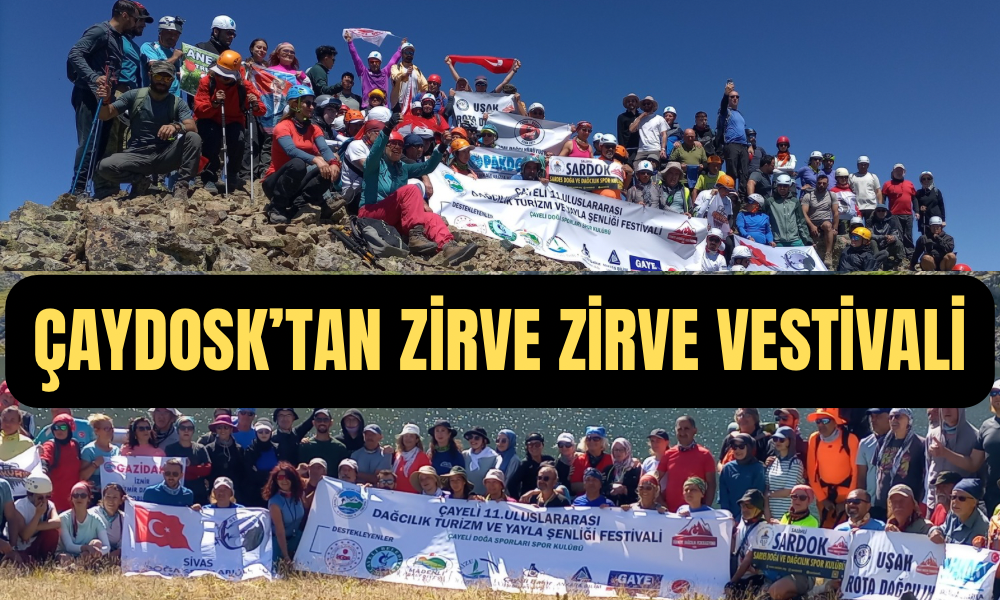 Rize’de Bir İlk: ÇAYDOSK’tan Zirve Festivali
