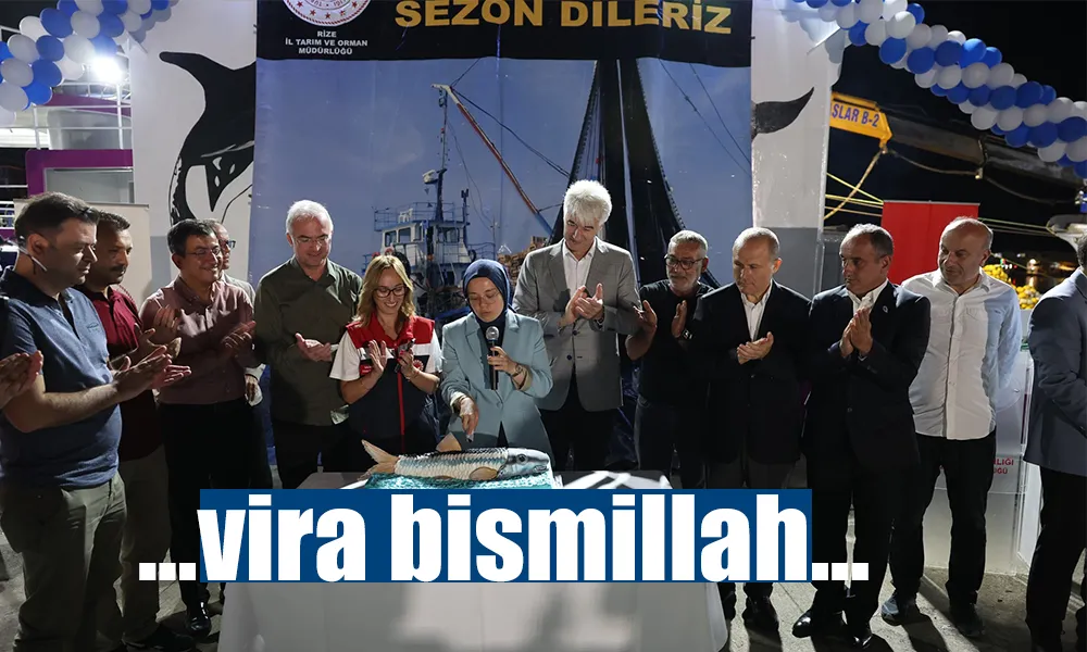 Rize’de Av Sezonu “Vira Bismillah” Töreniyle Açıldı