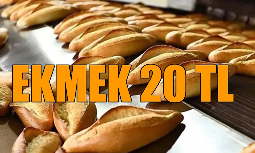 Pazar’da Ekmek 20 TL Oldu