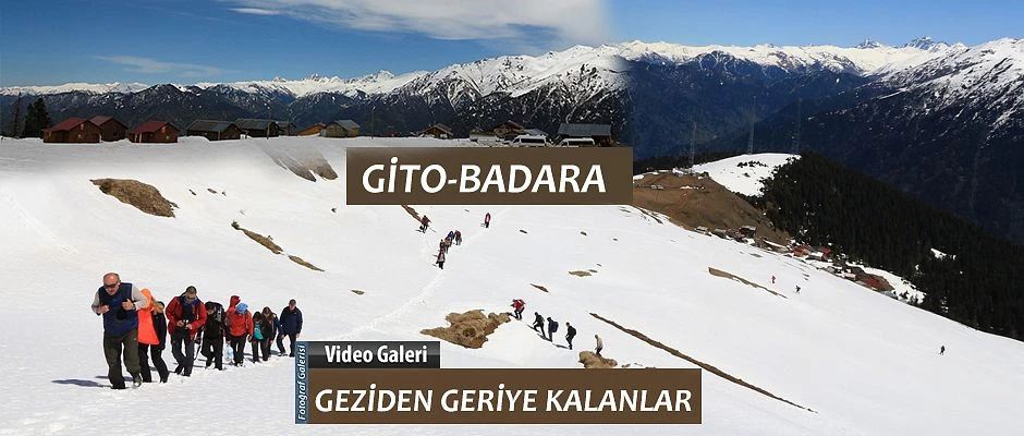 GİTO-BADARA ’da Karlar erimeye başladı