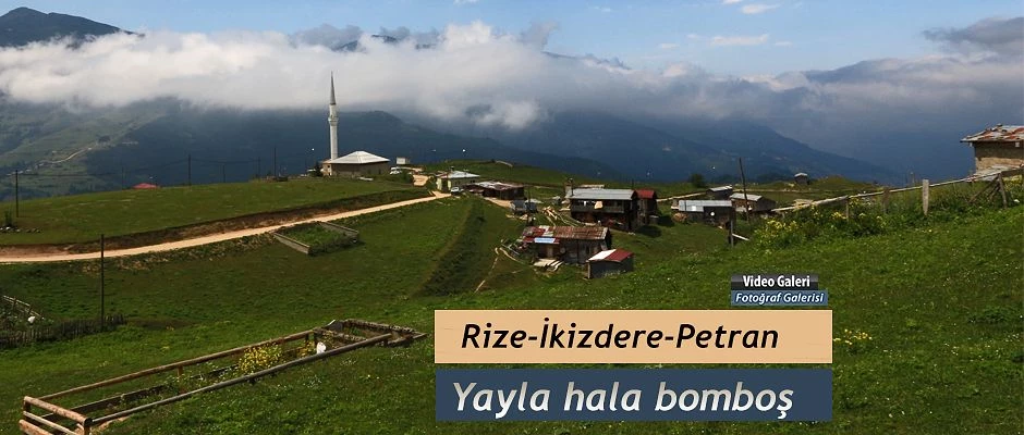 Hafta sonu DOKADAK Dağcılık Kulübünün ROTASI Petran Yaylasıydı.