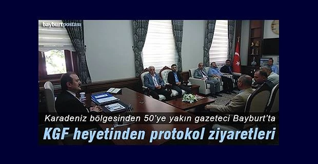 KARADENİZ GAZETECİLER FEDERASYONU BAYBURT’TA TOPLANDI