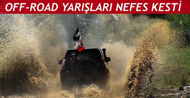 OFFROAD YARIŞMALARI NEFES KESTİ