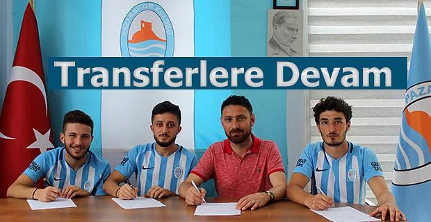 Pazarspor Tranferlere devam ediyor