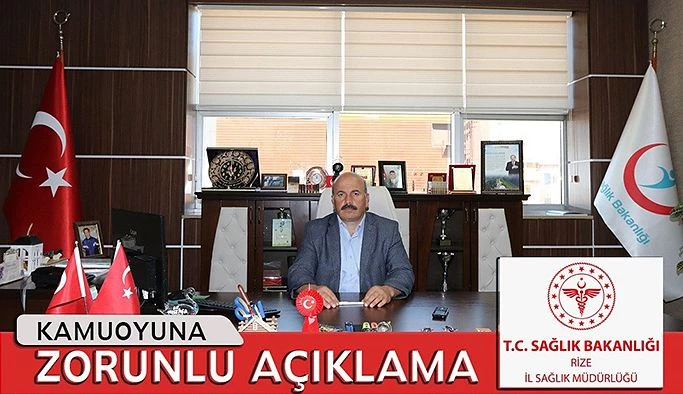 Kamuoyuna açıklama