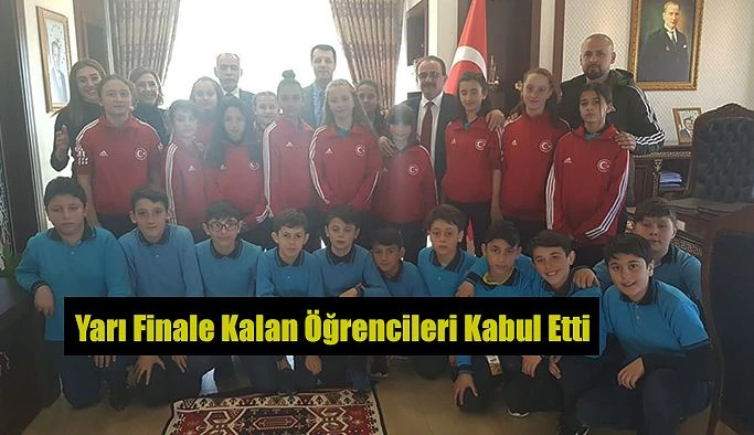 KAYMAKAM CANPOLAT’I MAKAMINDA ZİYARET ETTİ.