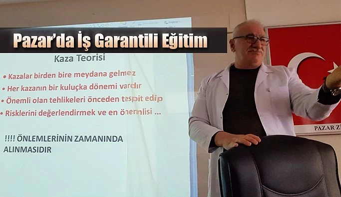 Pazar’da İş Garantili Kurs