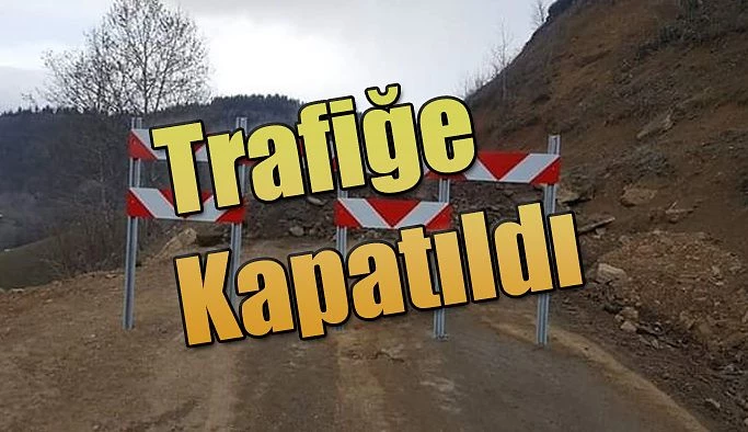 ARDANUÇ ARDAHAN KARAYOLU TRAFİĞE KAPATILDI!