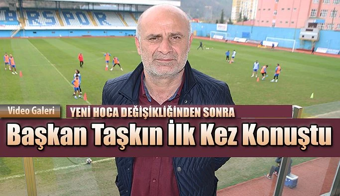 Pazarspor Kulübü Başkanı Hoca Değişikliğinden sonra ilk kez konuştu