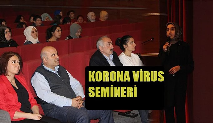 SAĞLIK MÜDÜRLÜĞÜ’NDEN CORONA VİRÜS SEMİNERİ