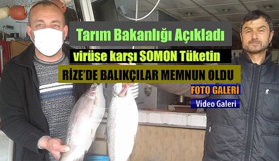 Koronavirüse karşı somon