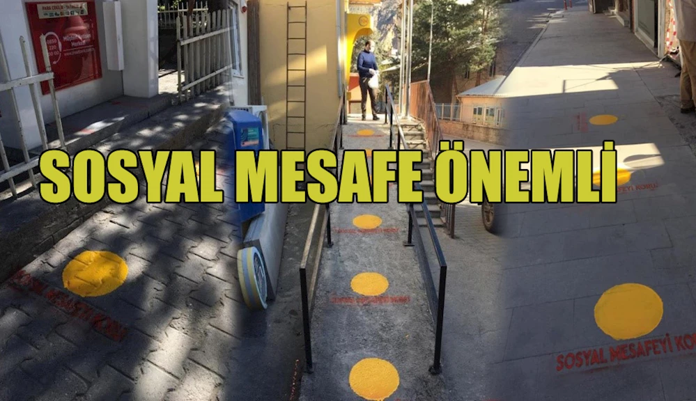 SOSYAL MESAFE ÖNLEMİ