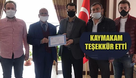 TSO YÖNETİMİNE TEŞEKKÜR ETTİ.