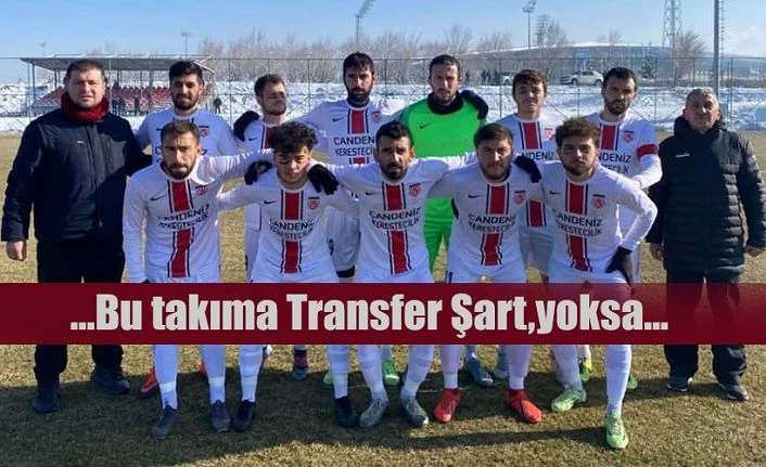 ŞAMPİYONLUK İÇİN TRANSFER ŞART