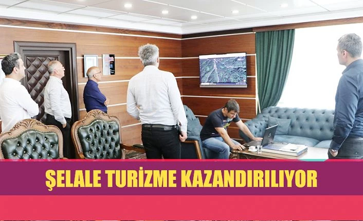 ÇAĞÇAĞAN ŞELALESİ TURİZME KAZANDIRILIYOR