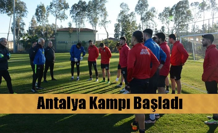 Atmacaların Antalya Kampı Başladı