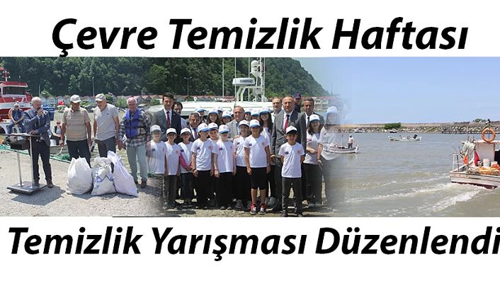 KIYI TEMİZLİĞİ YARIŞMASI YAPILDI