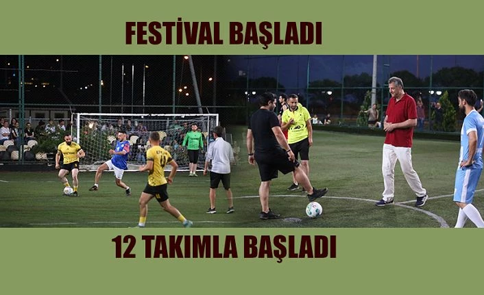 Arhavi Festivali Futbol Turnuvası Başladı