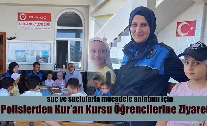 ÇOCUKLARA “SUÇ VE SUÇLULARLA MÜCADELE”ANLATILDI