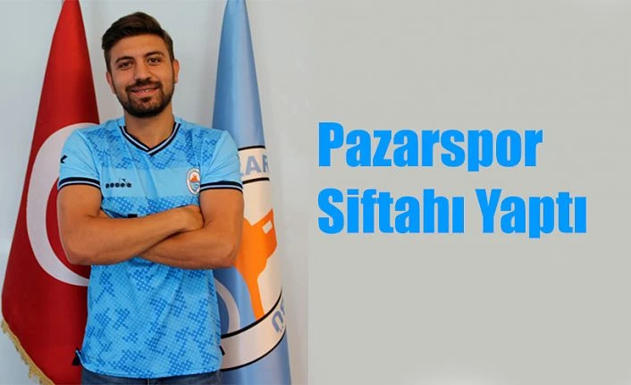 Pazarspor Fatih İle 2 yıllık sözleşme imzaladı