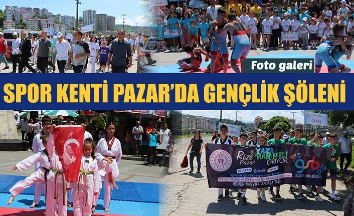 Spor Kenti Pazar’da muhteşem organizasyon