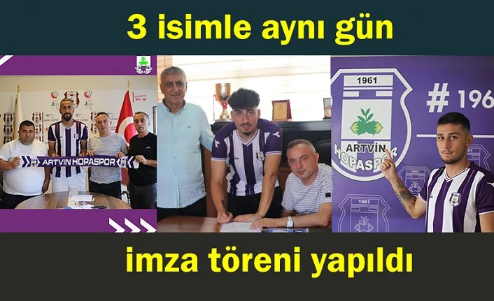 Bir günde 3 transfer birden gerçekleşti