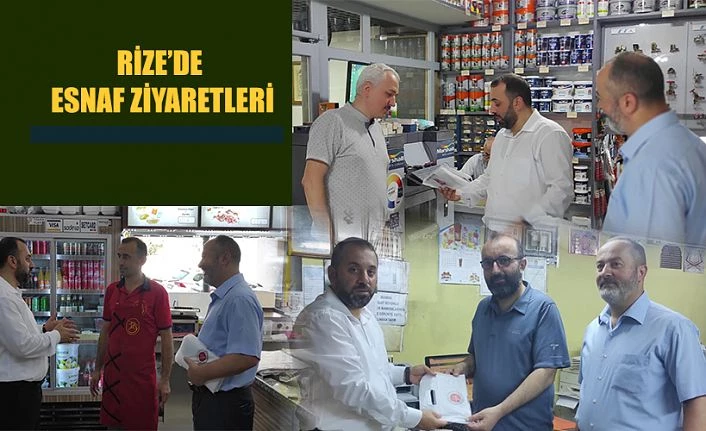 Esnaf Ziyaretleri Devam Ediyor