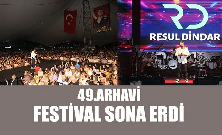 FESTİVAL KONSER PROĞRAMI ARDINDAN SONA ERDİ