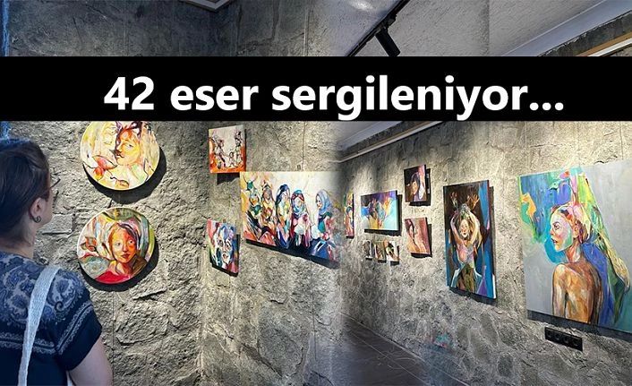 Kadın temalı 42 eser sanatseverlerle buluşuyor