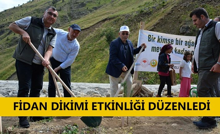 ORMANCILAR HER FIRSATTA FİDAN DİKMEYE DEVAM EDİYOR