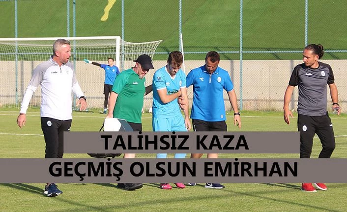 Pazarspor ’da Emirhan sakatlandı