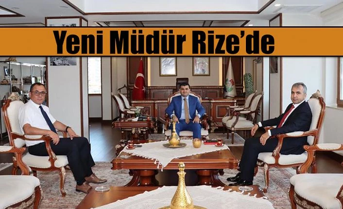 Yeni Milli Eğitim Müdürü Rize’de