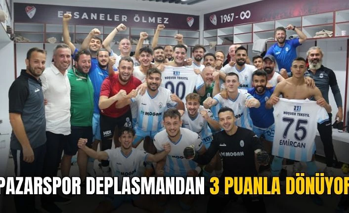 3GEN ELAZIĞSPOR: 0 - PAZARSPOR: 1