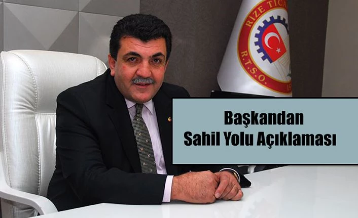 Başkan Sahil Yolu ile ilgili açıklama yaptı