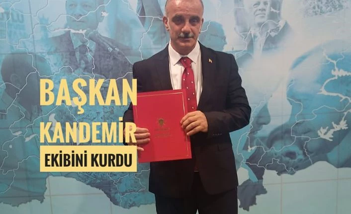 İlçe yönetimini oluşturdu