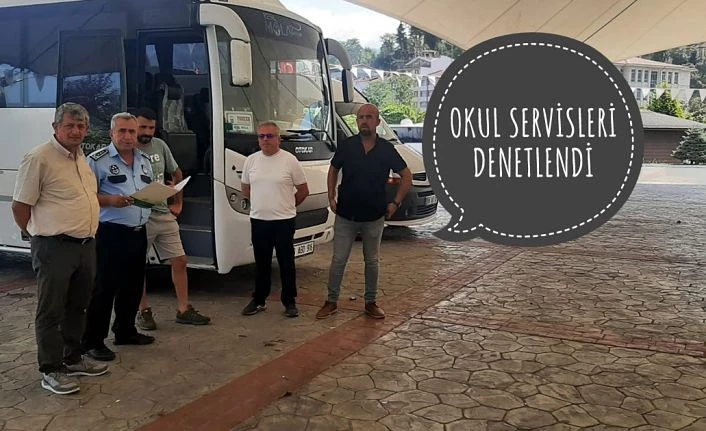 OKUL servislerine denetim