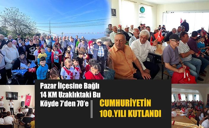 7’den 70’e 100.Yıl Kutlaması yapıldı